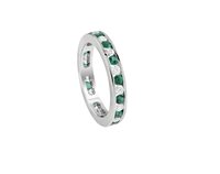 Anello Salvini Donna Verette Intere Salv in Oro bianco Diamante 20085724 - 20085724